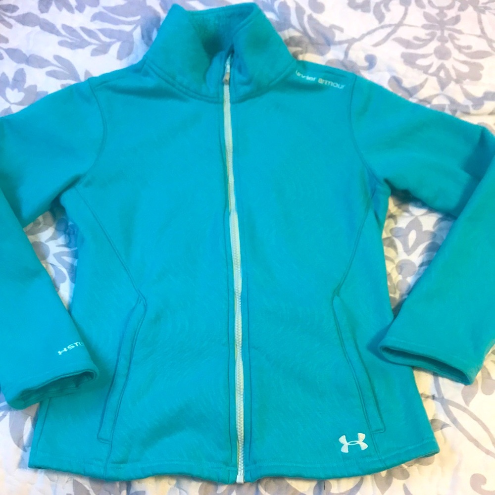 ‼️SOLD‼️ Under Armour zip-up w/ pockets! Great condition!!